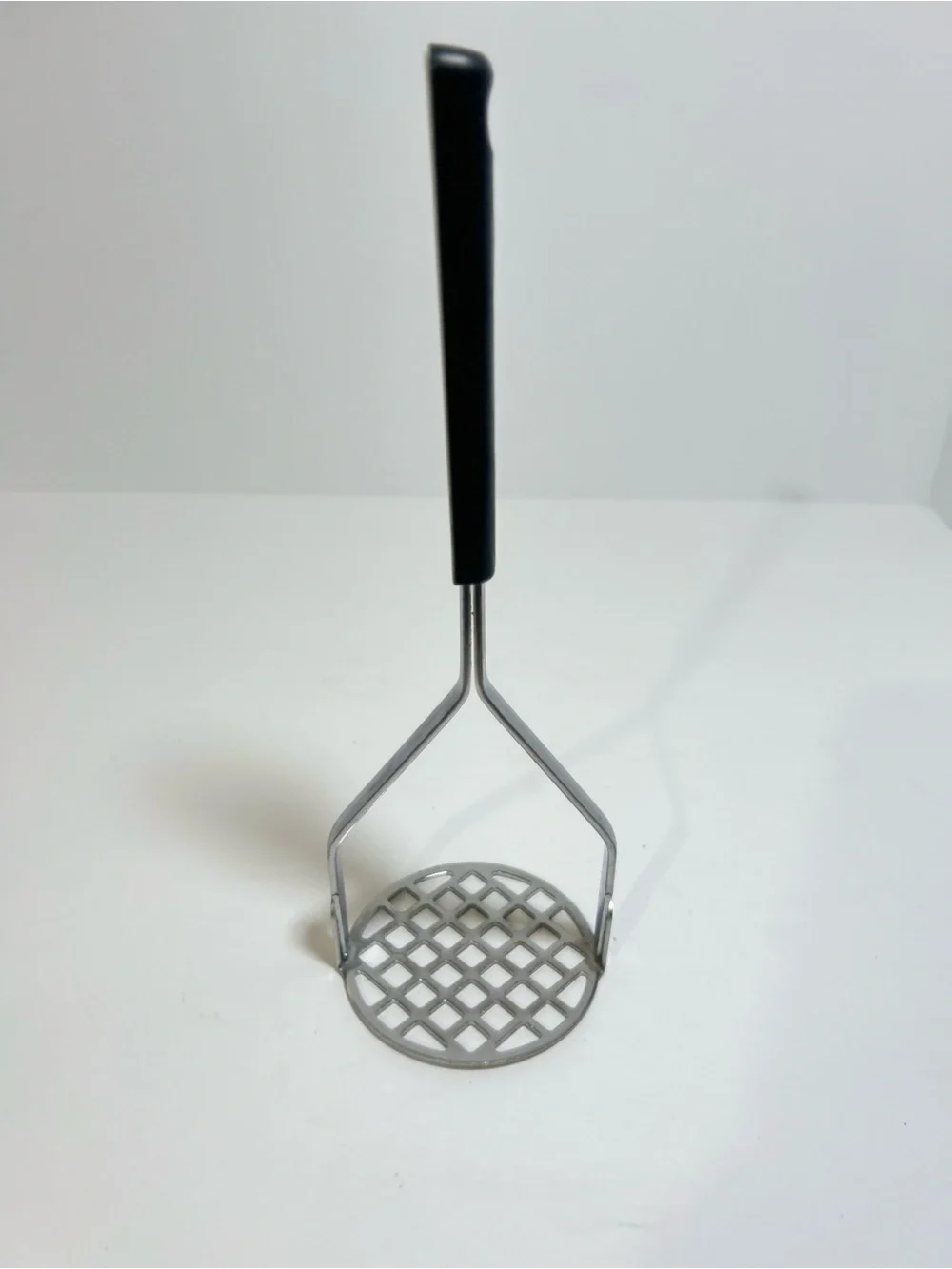 Vintage Blue Cornflower Masher Coordinate with Corning Ware Japan Stainless